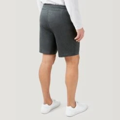 Men's Sueded Flex Shorts -Free Country US 14 AMAF2601 Pewter 0116
