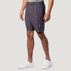 Men's Tech Stretch Short II -Free Country US 14RM1A9720 CHARCOAL 0200