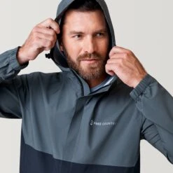 Men's Hydro Lite Adirondack Jacket -Free Country US 212MOS3004JETBLACK PEWTER 2302 SS23 029