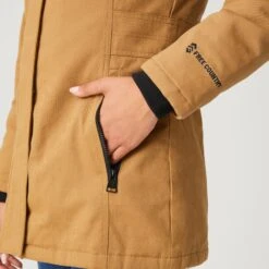 Women's Vanguard II Parka Jacket -Free Country US 331 LOF82442 DULL GOLD 3005