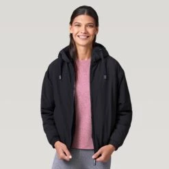 Women's Sierra Butter Pile® Reversible Jacket -Free Country US 362 LOF2560 Black 2208 FW 032