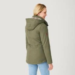 Women's Cascade Canvas 3-in-1 Systems Jacket -Free Country US 448 LOF2324 OLIVE VINE 5146