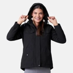 Women's Cascade Canvas 3-in-1 Systems Jacket -Free Country US 448 LOF2324 Black 2208 FW 032
