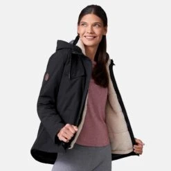 Women's Cascade Canvas 3-in-1 Systems Jacket -Free Country US 448 LOF2324 Black 2208 FW 044