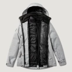 Women's Plus Size Andorra 3-in-1 Systems Jacket -Free Country US 461 LOF13252 BLACK DT 328