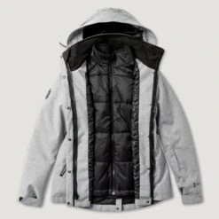 Women's Andorra 3-in-1 Systems Jacket -Free Country US 461 LOF13252 BLACK DT 334 a7d8fe03 8682 4261 a5d4 c6f73567ffc8