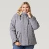 Women's Plus Size Andorra 3-in-1 Systems Jacket -Free Country US 461 LOF13252X Black 2208 FW 018