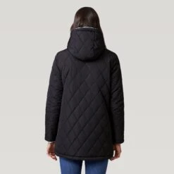 Women's Stratus Lite Reversible Long Jacket -Free Country US 462 LOF12302R Black 2208 FW 019