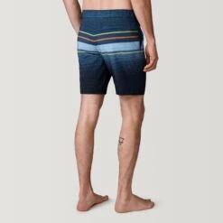 Men's Diamond Plate Stripe Surf Swim Short -Free Country US 488MSS35041619SPRINGGREEN 2212 FW 013