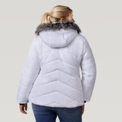 Women's Plus Size Brisk II Parka Jacket -Free Country US 512 LOF2705X White 2208 FW 029