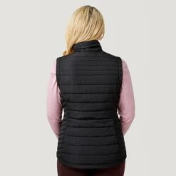 Women's FreeCycle® Lansby Packable Puffer Vest -Free Country US 513 LOF2620 BLACK 0107