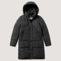 Women's FreeCycle® Lansby Long Puffer Jacket -Free Country US 513 LOF2703 BLACK DT 595