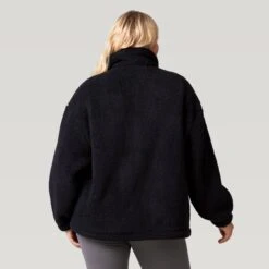 Women's Plus Size FreeCycle® Dimi Sierra Butter Pile® Jacket -Free Country US 519 LOF2830X Black 2208 FW 023