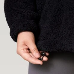 Women's Plus Size FreeCycle® Dimi Sierra Butter Pile® Jacket -Free Country US 519 LOF2830X Black 2208 FW 045