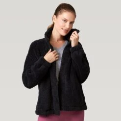 Women's FreeCycle® Dimi Sierra Butter Pile® Jacket -Free Country US 519 LOF2830 Black 2208 FW 029