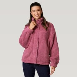 Women's FreeCycle® Dimi Sierra Butter Pile® Jacket -Free Country US 519 LOF2830 Pink Clay 2208 FW 016