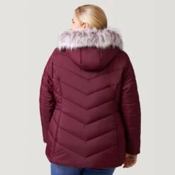 Women's Plus Size Unstoppable II Poly Air Touch Jacket -Free Country US 52 LOF77252X Brick Red 2208 FW 018