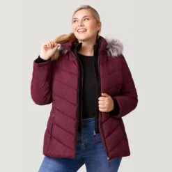 Women's Plus Size Unstoppable II Poly Air Touch Jacket -Free Country US 52 LOF77252X Brick Red 2208 FW 038