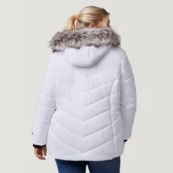 Women's Plus Size Unstoppable II Poly Air Touch Jacket -Free Country US 52 LOF77252X White 2208 FW 019 abac0b9c 1a80 4092 adf2 054ed525a5e7