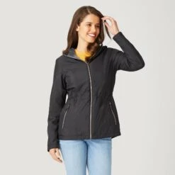 Women's Planetary Windshear Jacket -Free Country US 52 LOF92102 BLACK 2616