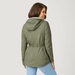 Women's Planetary Windshear Jacket -Free Country US 52 LOF92102 OLIVE VINE 2429