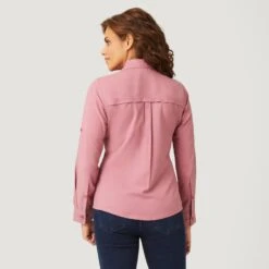 Women's Venture Shirt -Free Country US J70L2A822 MAUVE CLAY 036