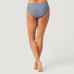 Women's Side Ruched Bikini Bottom 22 Women's Side Ruched Bikini Bottom -Free Country US SA2312 CLOUD GREY 039
