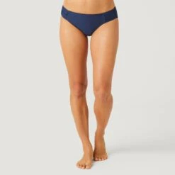 Women's Side Ruched Bikini Bottom 23 Women's Side Ruched Bikini Bottom -Free Country US SA2312 NAVY 061