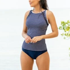 Women's Side Ruched Bikini Bottom 30 Women's Side Ruched Bikini Bottom -Free Country US SA2312 LS 001