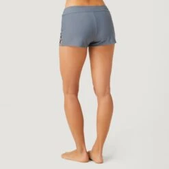 Women's Side Strap Boy Short -Free Country US SA2525 CLOUD GREY 045