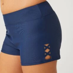 Women's Side Strap Boy Short -Free Country US SA2525 NAVY 098