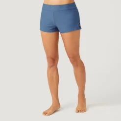 Women's Side Strap Boy Short -Free Country US SA2525 SLATE 014