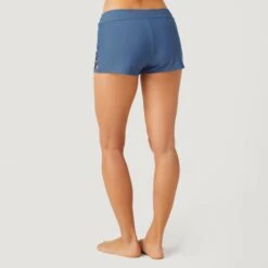 Women's Side Strap Boy Short -Free Country US SA2525 SLATE 045