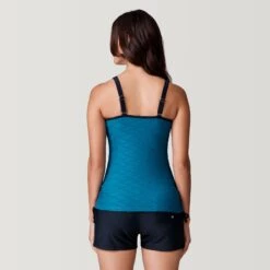 Women's Double Strap Keyhole Tankini Top -Free Country US SHRLSS3105LAGOON 2212 SS23 035