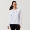 Women's Hooded Pullover UPF Sunshirt -Free Country US SPLSS3819WHITE 2212 SS23 0071