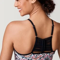 Women's Island Vibe High Neck Macrame Back Tankini Top -Free Country US SRLSS3102COPPER170 2212 SS23 035