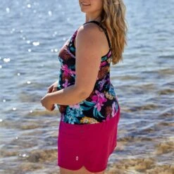 Women's Plus Size Beach And Beyond Skort 19 Women's Plus Size Beach And Beyond Skort -Free Country US SRLSS3106XSWLSS3417X A053 016 2