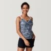 Women's Heat Wave V-Neck Blouson Tankini Top -Free Country US SRLSS3170BLACK171 2212 SS23 029 332350b0 752a 4629 8ca9 ac496303ca23