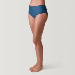 Women's High-Waisted Bikini Bottom -Free Country US SRLSS3315SLATE 2302 SS23 003