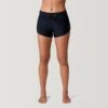 Women's Drawstring Swim Boy Short -Free Country US SRLSS3524BLACK 2212 SS23 010