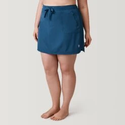 Women's Plus Size Beach And Beyond Skort 15 Women's Plus Size Beach And Beyond Skort -Free Country US SWLSS3417XSLATE 2302 SS23 008