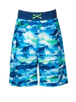Boys' Shark Zone Board Shorts 7 Boys' Shark Zone Board Shorts -Free Country US boys shark zone board shorts navy 1