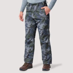 Men's FreeCycle® Chill Off Padded Ski Pant -Free Country US mens freecycle chill off padded ski pant dark olive 1