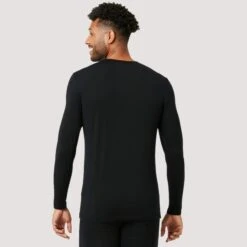 Men's Microtech Heat Base Layer Top 2-Pack -Free Country US mens microtech heat base layer top 2 pack black 3