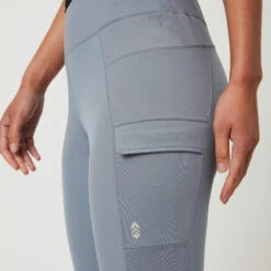 Women's Adventurous Hybrid Pant -Free Country US womens adventurous hybrid pant grey 3