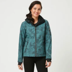 Women's Aeris Super Softshell® Jacket -Free Country US womens aeris super softshell jacket basil 1