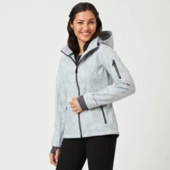 Women's Aeris Super Softshell® Jacket -Free Country US womens aeris super softshell jacket silver chip 2 c6a9c5c4 c7c5 4d50 950e 02d69c461a95