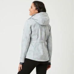 Women's Aeris Super Softshell® Jacket -Free Country US womens aeris super softshell jacket silver chip 3