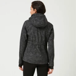 Women's Aeris Super Softshell® Jacket -Free Country US womens aeris super softshell jacket striation black 3