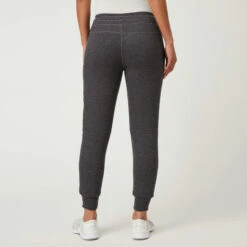 Women's Free2B Luxe+ Sherpa Lined Jogger -Free Country US womens free2b luxe jogger charcoal 2